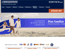 Tablet Screenshot of coorserpark.com